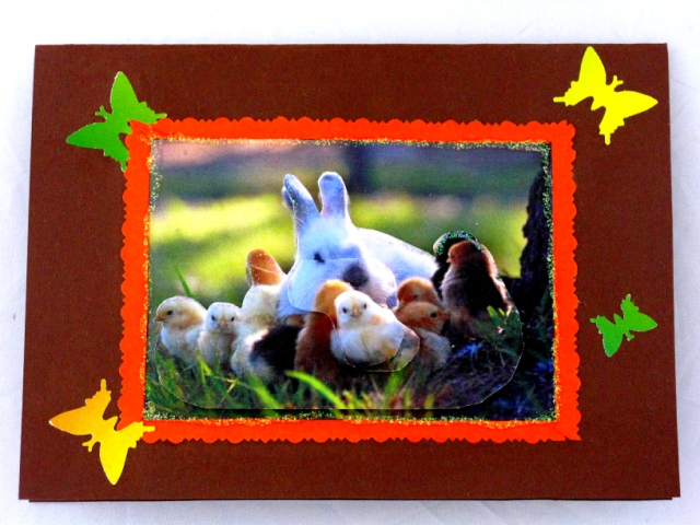 felicitare paste 3D